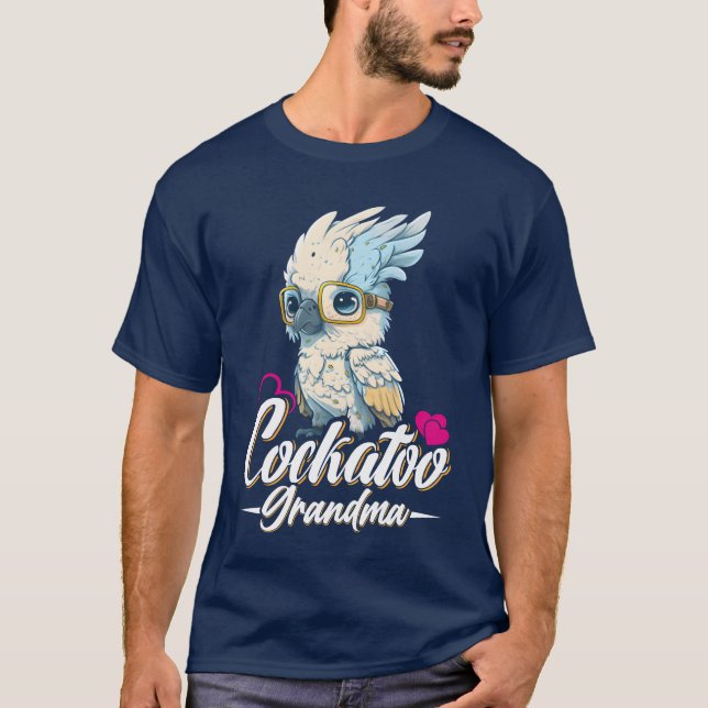 Camiseta Amigo de la abuela Cockatoo (Anverso)
