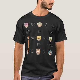Camiseta amigo de la cadena alimentaria de Running Man