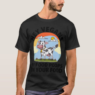 Camiseta Amigo de la comida vegana