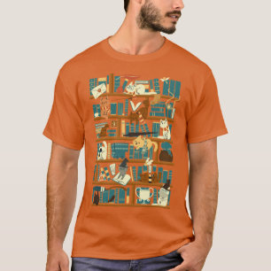 Camiseta amigo de la Escuela de Magia de la Biblioteca