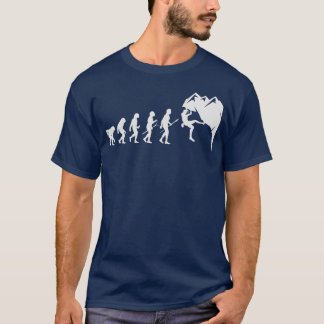 Camiseta Amigo de la evolución del escalada en roca