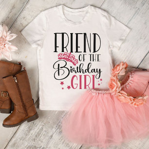 Camiseta Amigo de la familia del Personalizado del Chica de