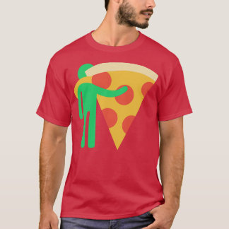 Camiseta amigo de la pizza