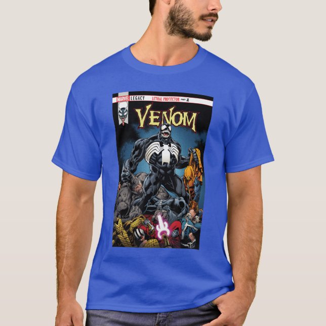 Camiseta Amigo de la portada del cómic Marvel Venom Lethal  (Anverso)