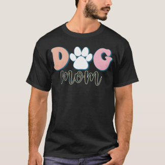 Camiseta amigo de mamá perro retro