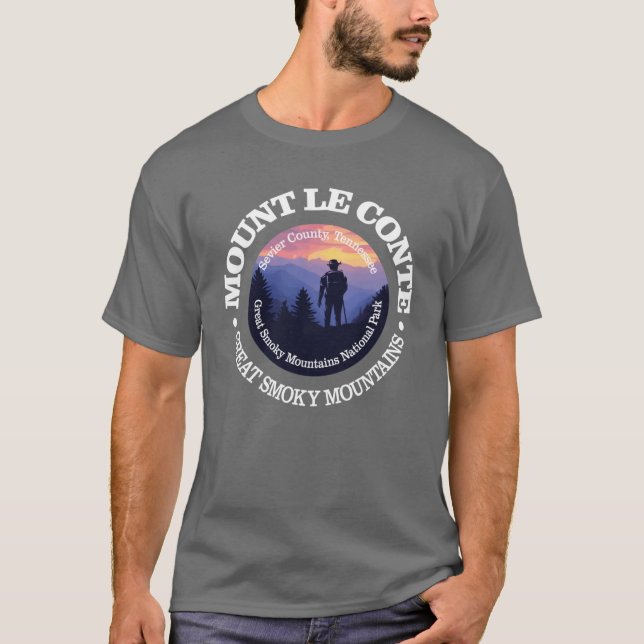 Camiseta amigo de Mount Le Conte rd2 (Anverso)