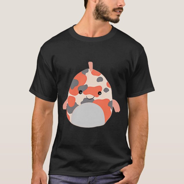 Camiseta amigo de peluche de pez koi (Anverso)