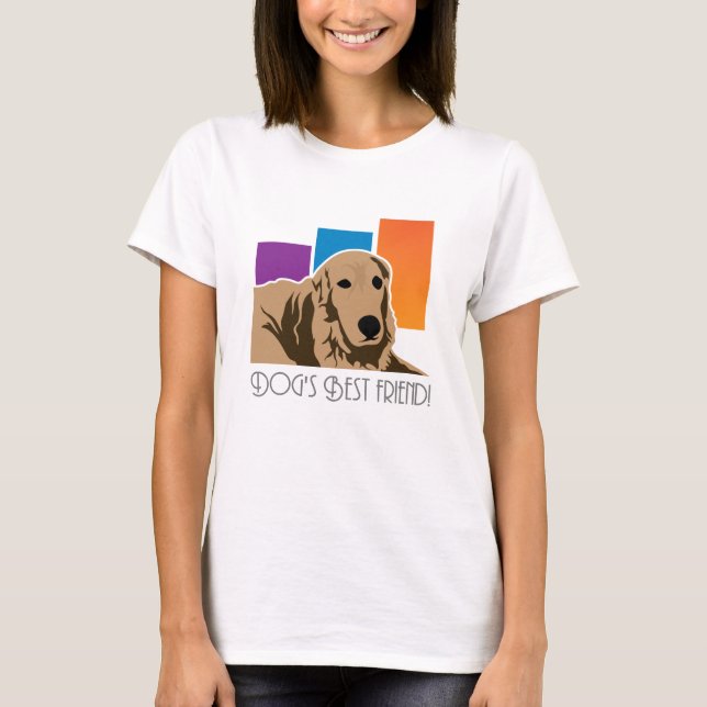 Camiseta amigo de perros (Anverso)