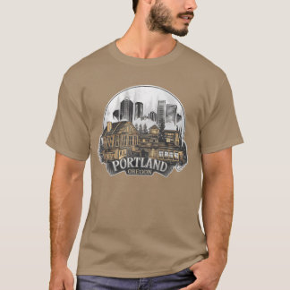 Camiseta amigo de Portland Ciudad Oregon EE. UU.
