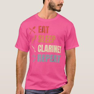 Camiseta Amigo de repetición de clarinete