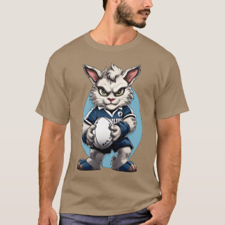 Camiseta Amigo de Rugby Gatos