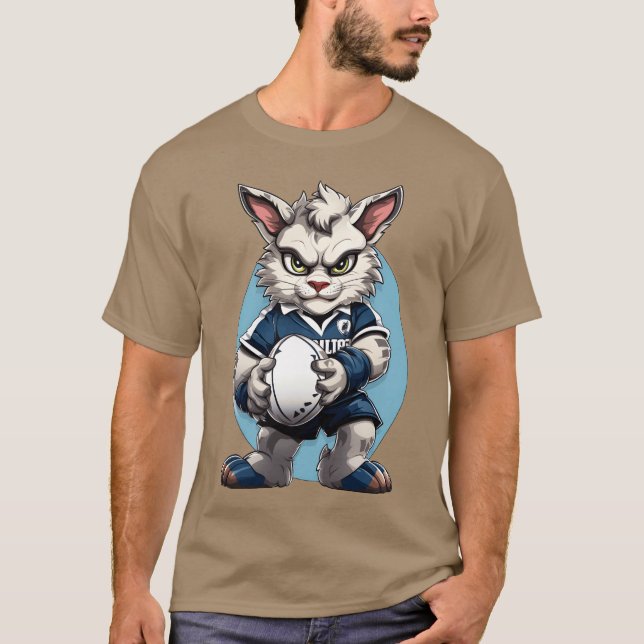 Camiseta Amigo de Rugby Gatos (Anverso)