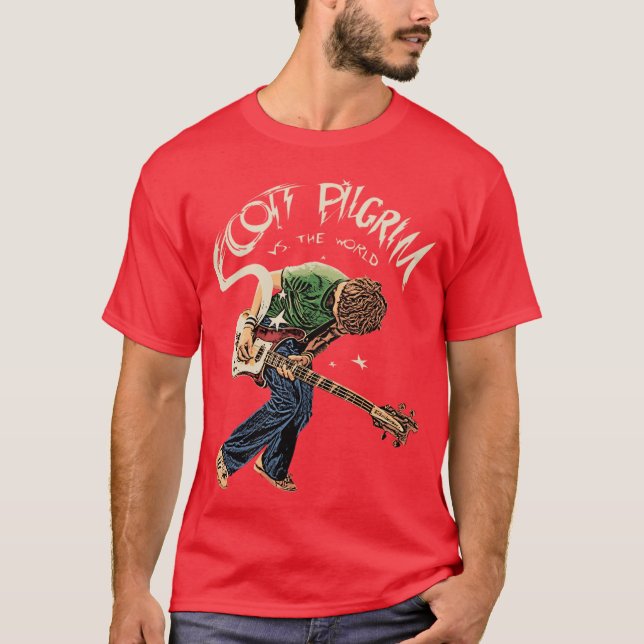 Camiseta amigo de Scott Pilgrim vs el Mundo (Anverso)