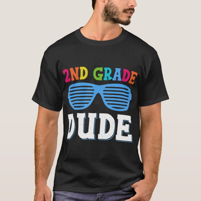 Camiseta Amigo de segundo grado profesores de segundo grado (Anverso)