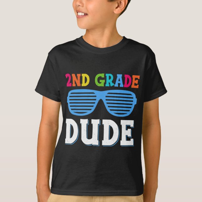 Camiseta Amigo de segundo grado profesores de segundo grado (Anverso)
