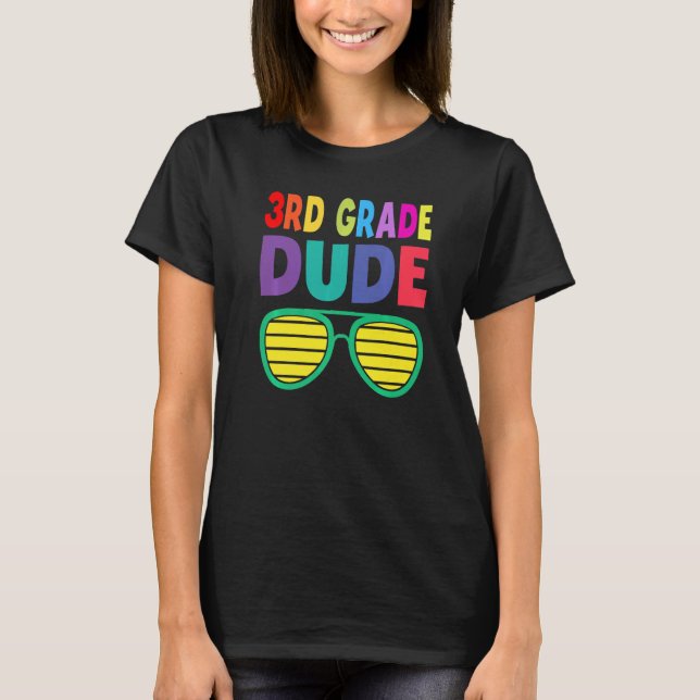 Camiseta Amigo De Tercer Grado De Vuelta Al Colegio Crush D (Anverso)