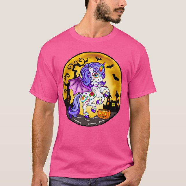 Camiseta Amigo de Unicorn Halloween 2022 (Anverso)