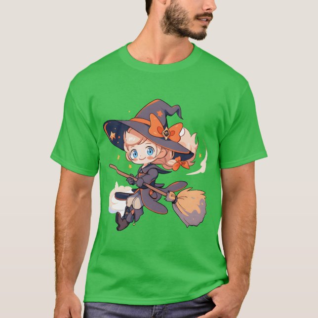 Camiseta Amigo de Witch Halloween (Anverso)