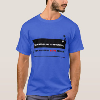 Camiseta Amigo del amor por los animales