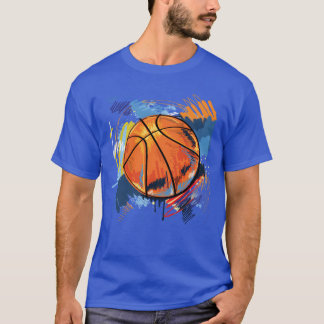 Camiseta Amigo del arte de graffiti de baloncesto