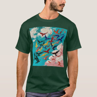Camiseta Amigo del diseño de aves