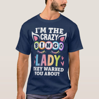 Camiseta Amigo del juego de la tarjeta de bingo
