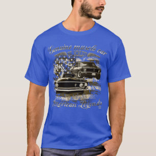 Camiseta Amigo del musclecar Mustang 70s USA