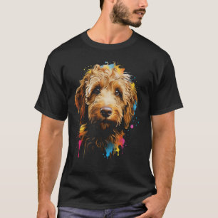 Camiseta Amigo del perro dorado mejor perro Mascota de pase