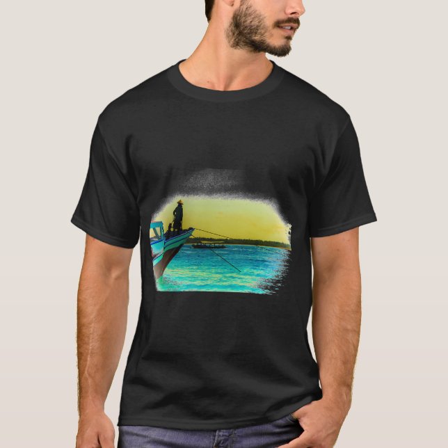 Camiseta Amigo del pescador (Anverso)