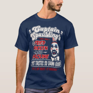 Camiseta Amigo frito del capitán Spaulding