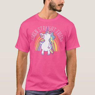 Camiseta Amigo heterosexual simbólico partidario de la comu