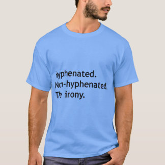 Camiseta Amigo irónico retro con y sin guion