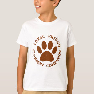 Camiseta Amigo Leal de Pata de Perro