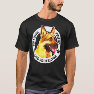 Camiseta Amigo Leal Y Protector K9 Pastor Alemán