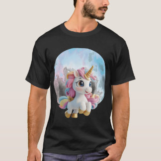 Camiseta Amigo niño Unicornio del cielo