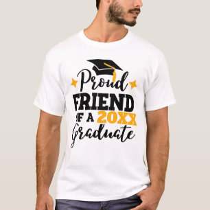 Camiseta Amigo orgulloso de un graduado 2022 borla dorada n