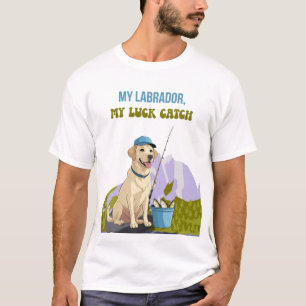 Camiseta Amigo Pescador – Edición Labrador Retriever