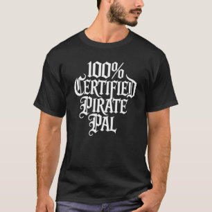 Camiseta Amigo Pirata 100% Certificado