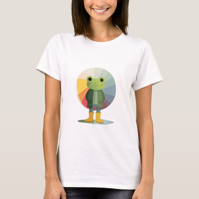 Camiseta Amigo Rana Colorido (Anverso)