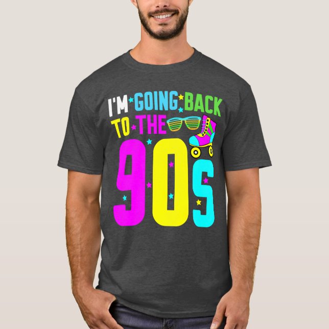 Camiseta Amigo retro de discoteca de 1990 (Anverso)