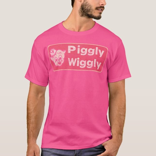 Camiseta amigo retro de Piggly Wiggly (Anverso)