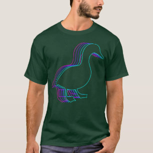Camiseta Amigo Retro Ducks Animal Vaporwave