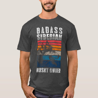 Camiseta Amigo siberiano Husky Mistress Dog Love Pedigree D