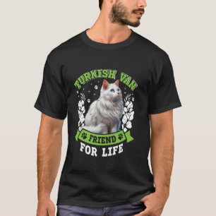 Camiseta AMIGO TURCO VAN PARA TODA LA VIDA Gato turco van d