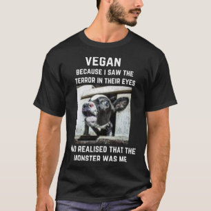 Camiseta amigo vegano y de los derechos de los animales vin
