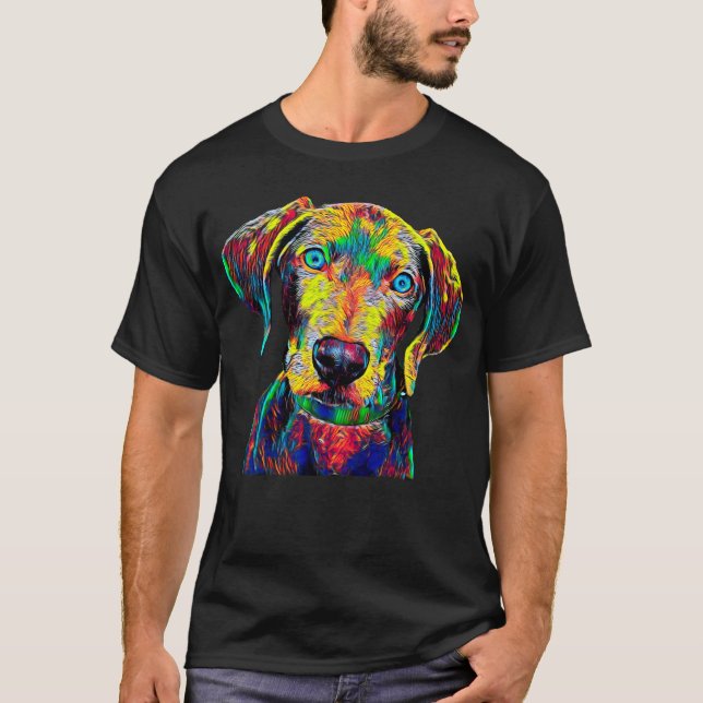 Camiseta Amigo verdadero de la raza del mascota de la raza (Anverso)