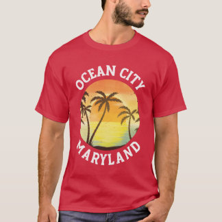 Camiseta Amigo Vintage Ocean City Maryland Retro 70s
