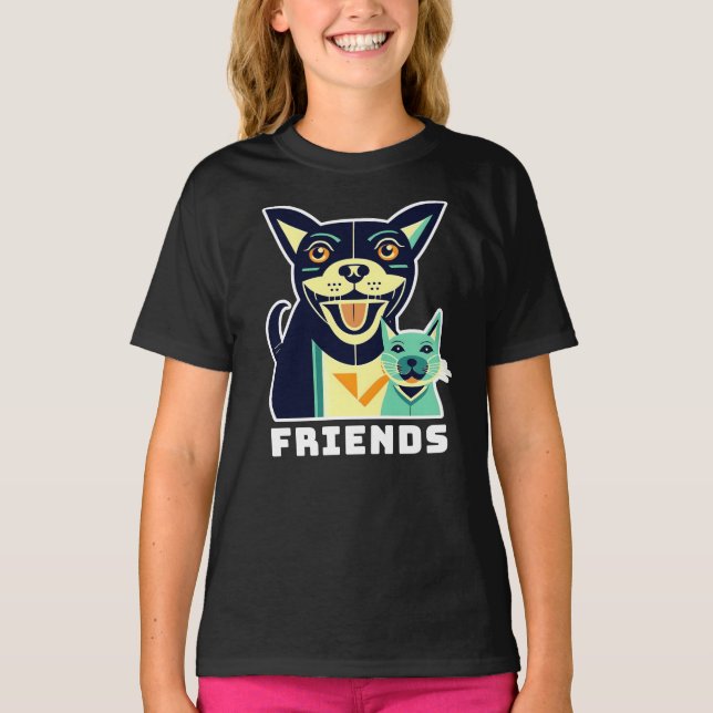 Camiseta Amigos (Anverso)