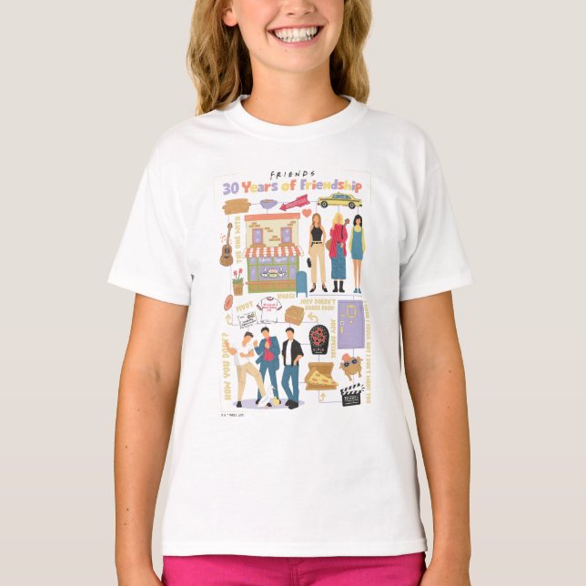 Camiseta AMIGOS™ | 30 años de amistad (Anverso)