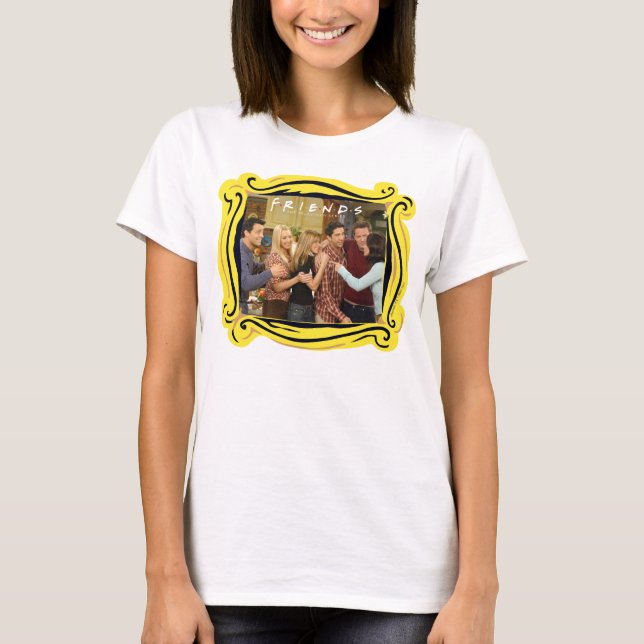 Camiseta AMIGOS™ | Abrazo del grupo de Acción de Gracias de (Anverso)